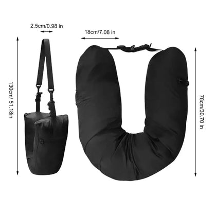 Refillable Travel Neck Pillow