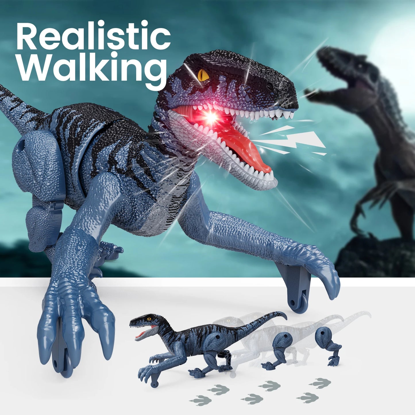 RoboRaptor: The Walking Dino Toy