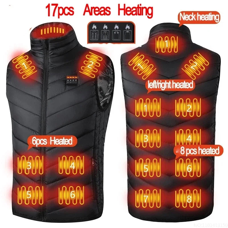 Heated Vest For Cold Weather For Men and Women