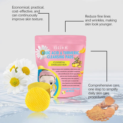 Turmeric Kojic Cleansing Pads