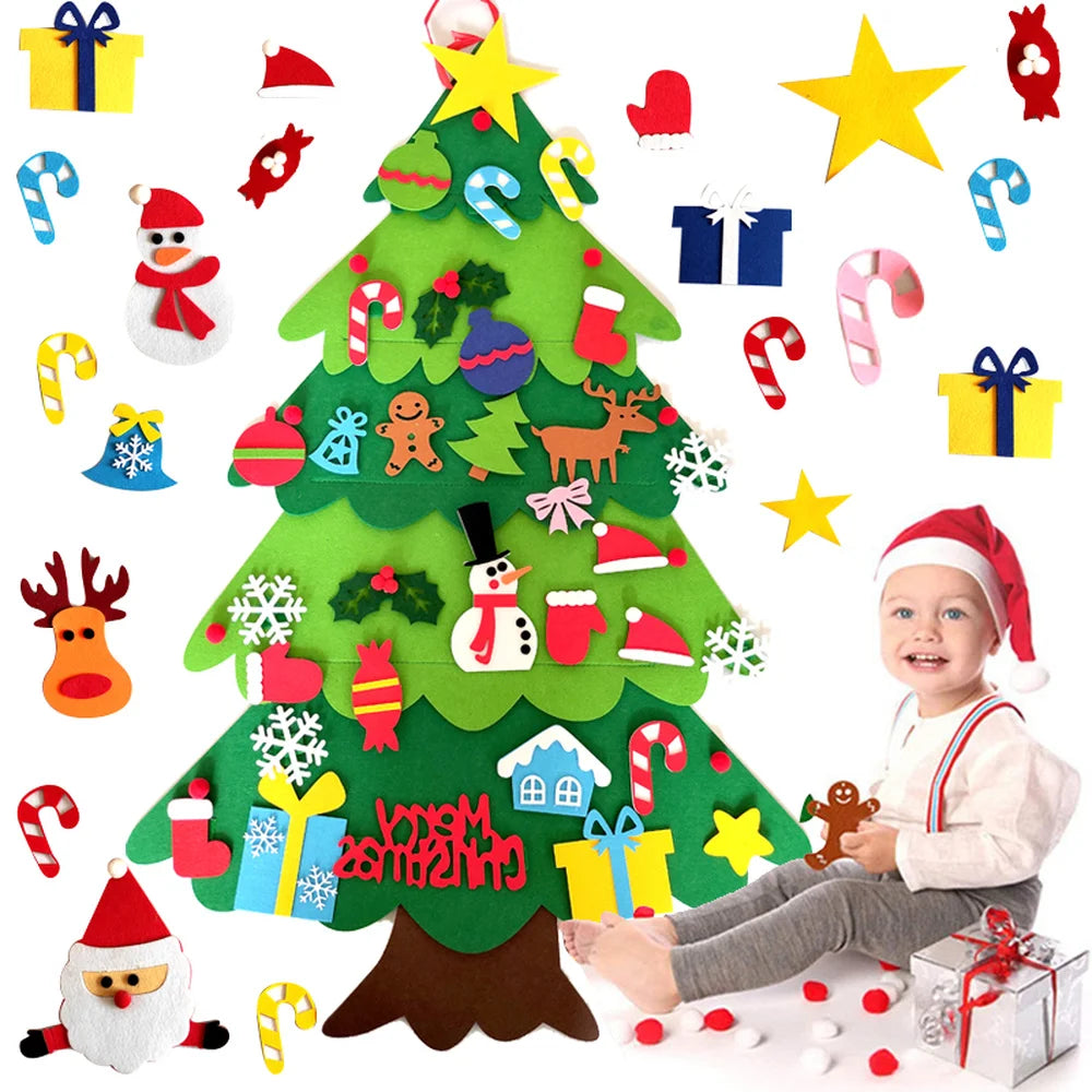 Felt Christmas Tree Kit for Kids