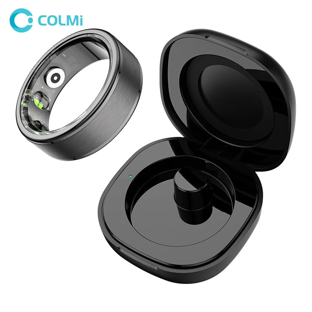 COLMI Health Track Smart Ring with Charging Case