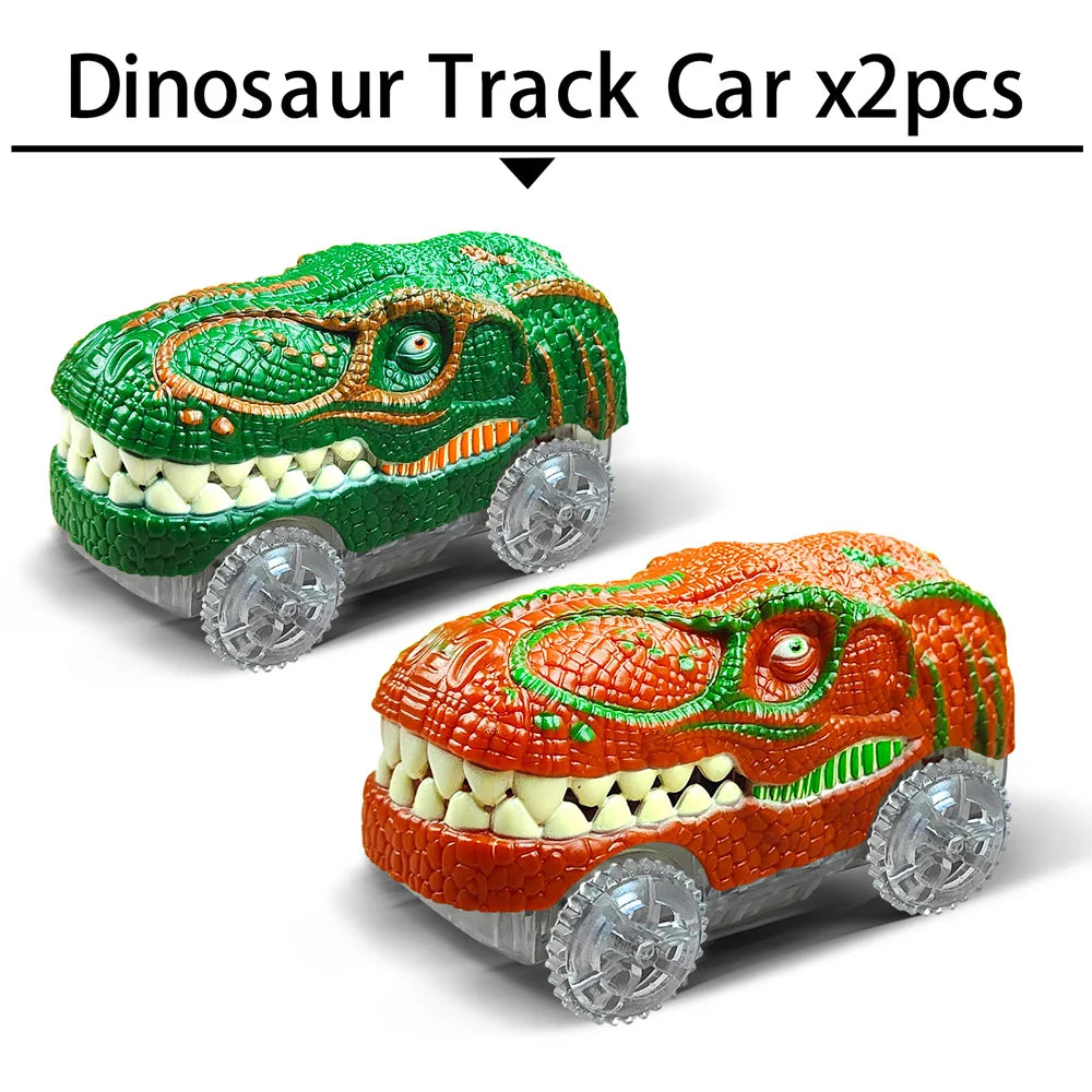 Dino Electric Track Car Set