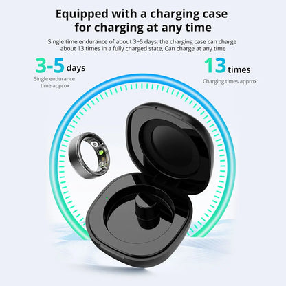 COLMI Health Track Smart Ring with Charging Case