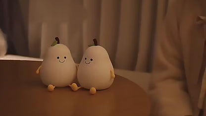 Squishy Pear Night Light Delight